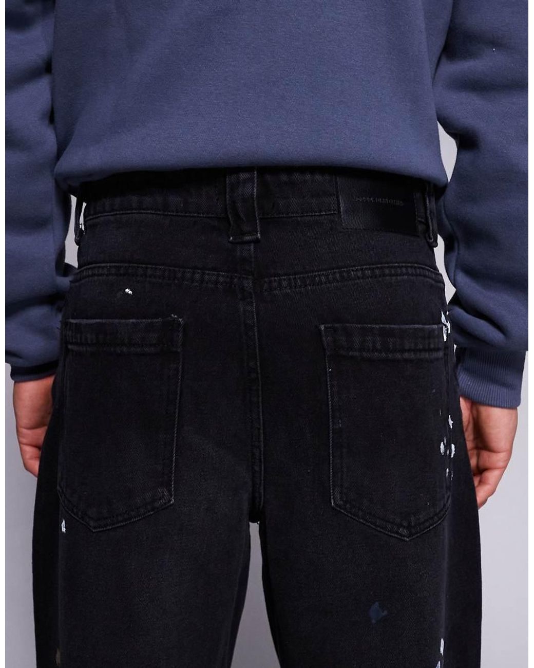 Good For Nothing Blue baggy Denim Jeans for men