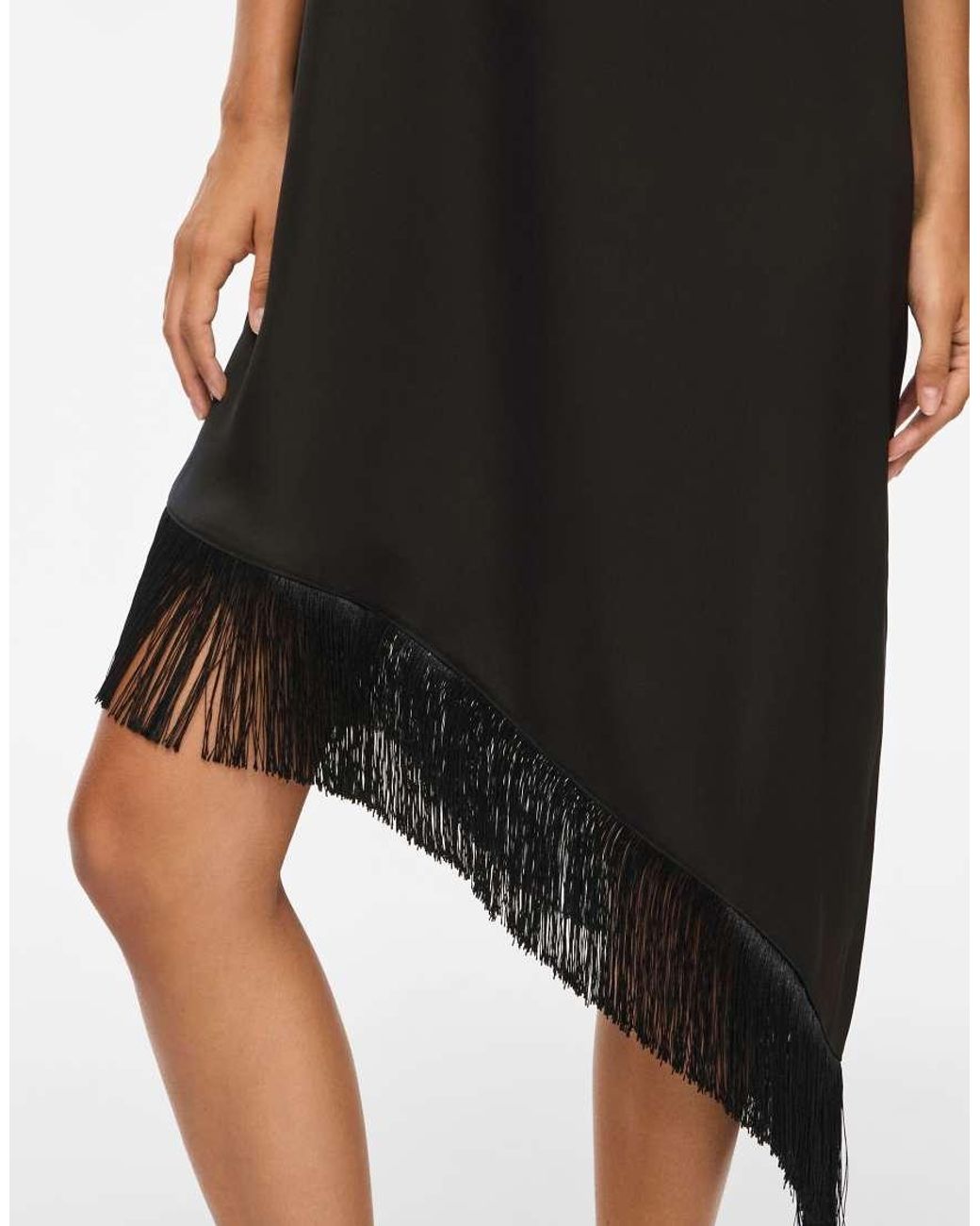 Vila Black Slip Dress