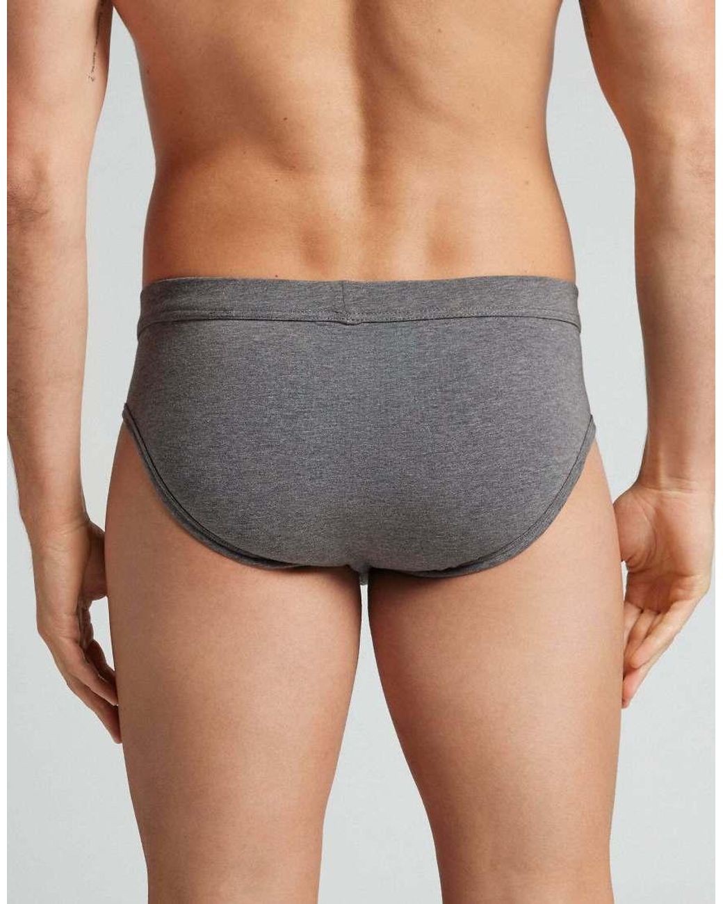 Intimissimi Gray "The Indestructible" Briefs for men