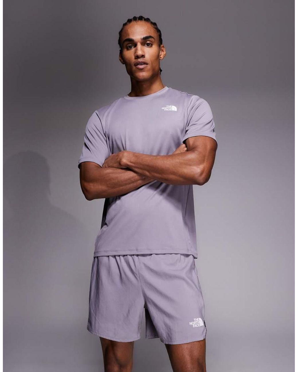 The North Face Purple Lightbright 5" Short for men