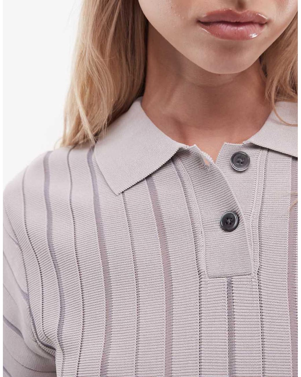 Obey Multicolor Stripe Knitted Polo Shirt