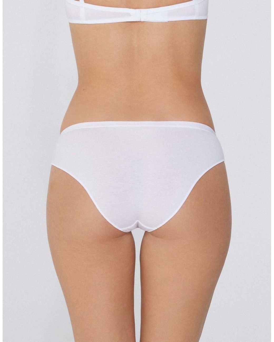 Tezenis White Cotton Knickers