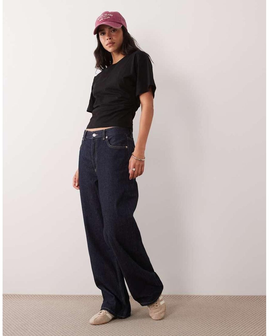 New Look Black Corset Tee
