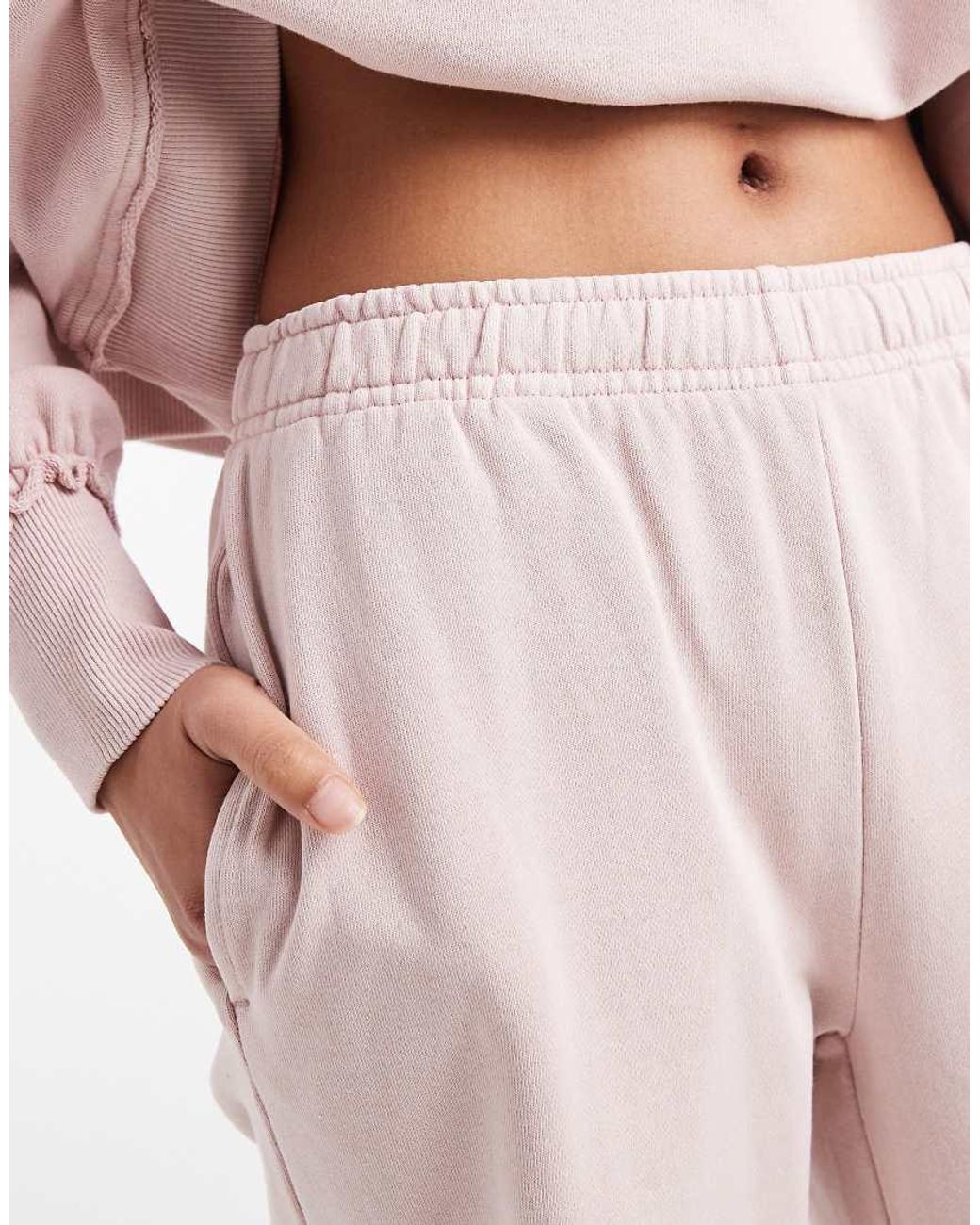 Cotton On Pink Wide Leg Sweatpants