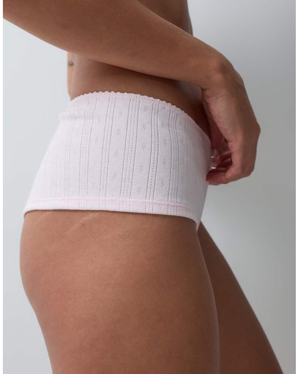 ASOS Brown Poppy Pointelle Boxer