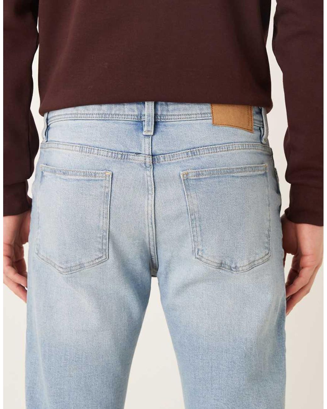 Mango Natural Jan Cotton Rich Straight Jean for men