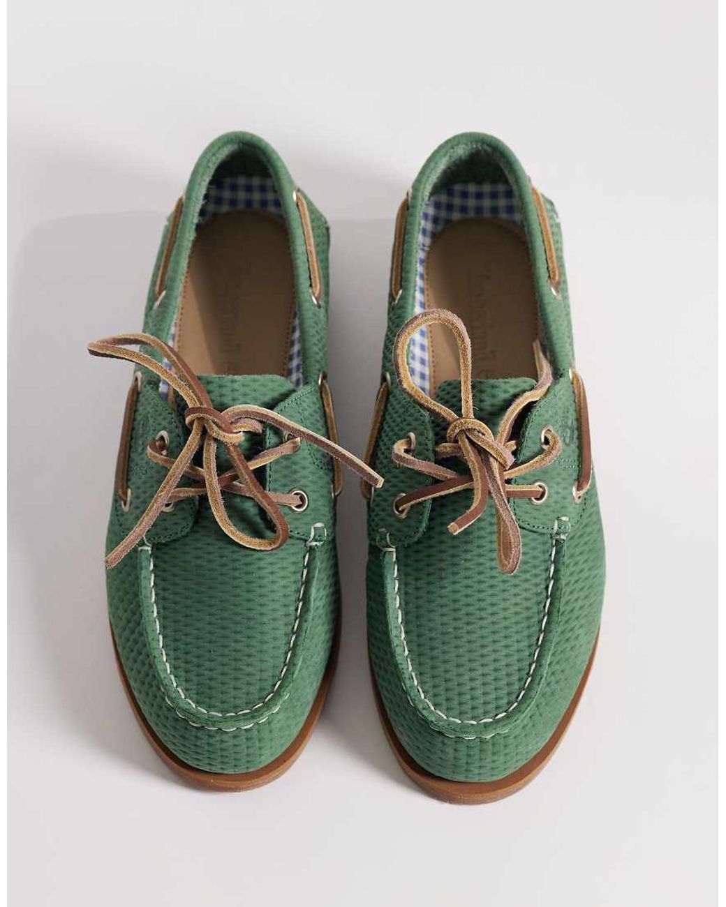 Timberland Green Classic Boat Shoe