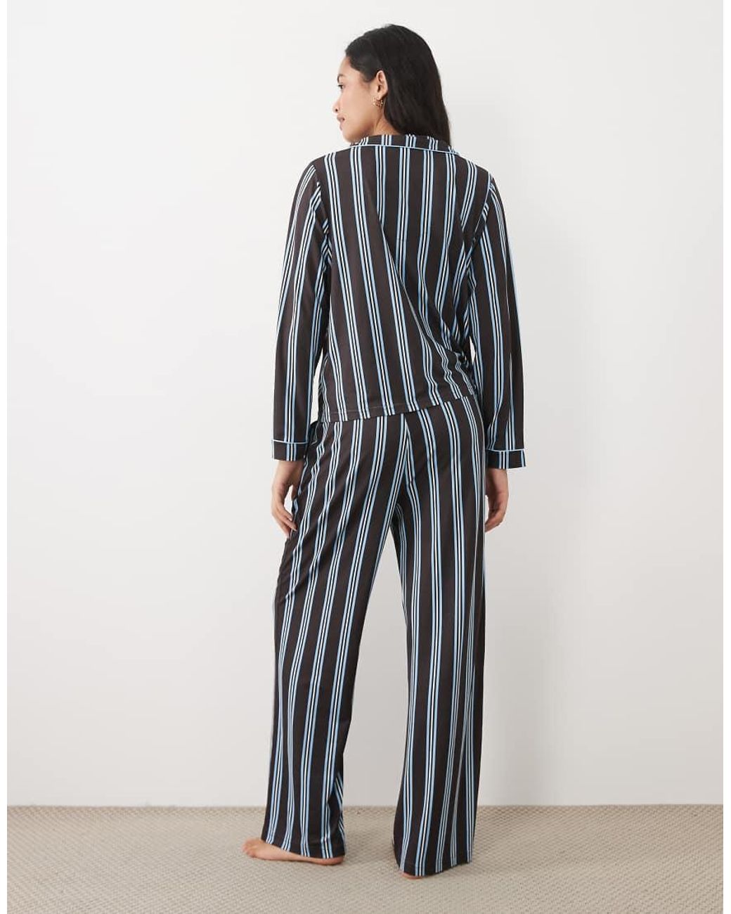 Threadbare Multicolor Button Down Super Soft Pyjama Set