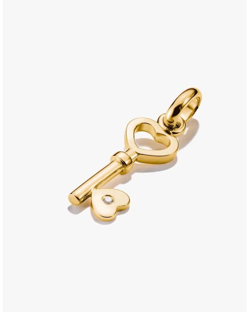Thomas Sabo Metallic Charm Pendant Love Key Connect-Plated