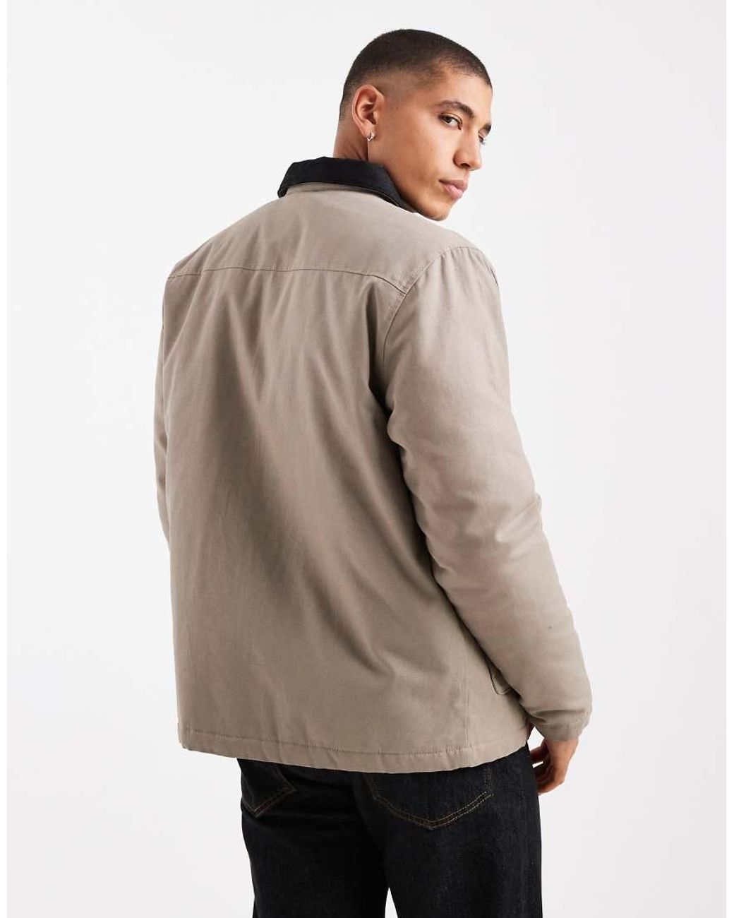 Giacca di Threadbare in Natural da Uomo
