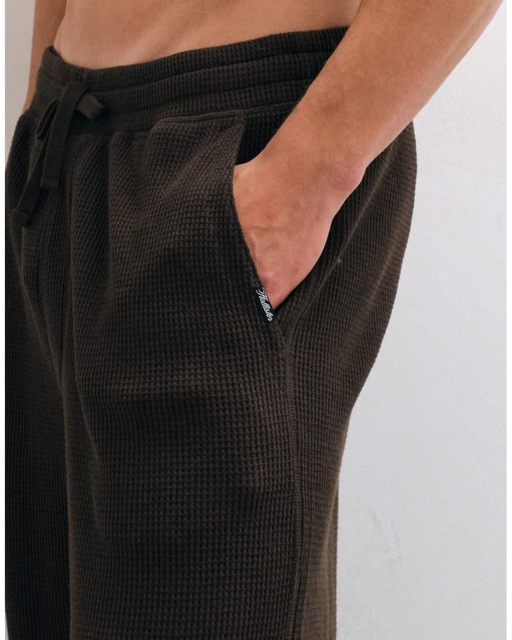 Hollister Multicolor baggy Waffle Pyjama Bottoms for men
