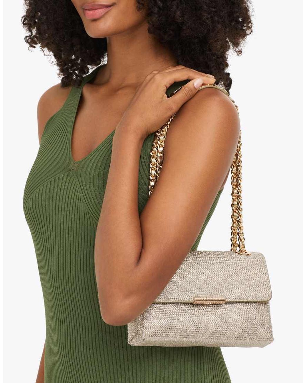 Carvela Kurt Geiger Natural Rosa Chain Shoulder Bag