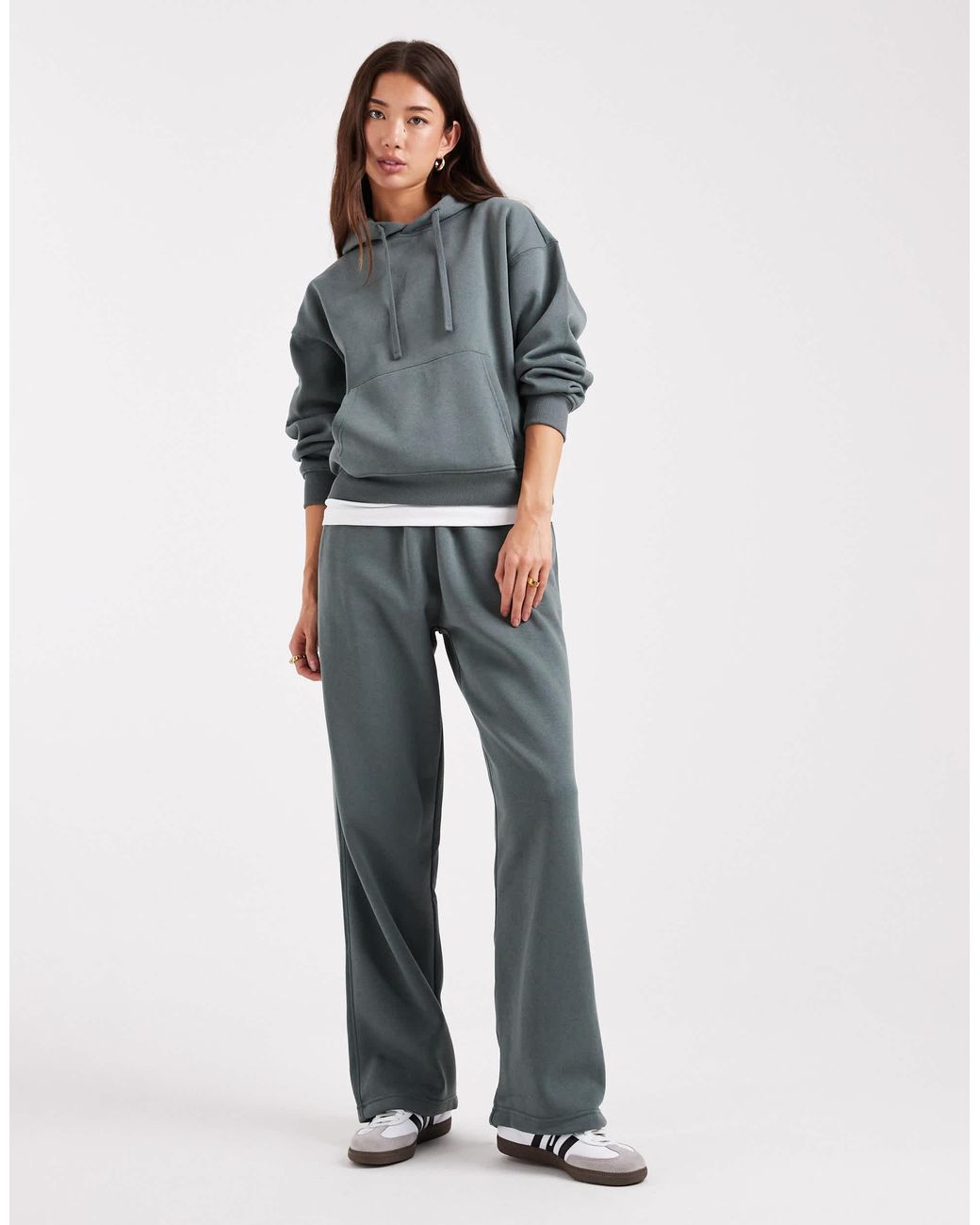 ONLY Gray – jersey-kapuzenpullover