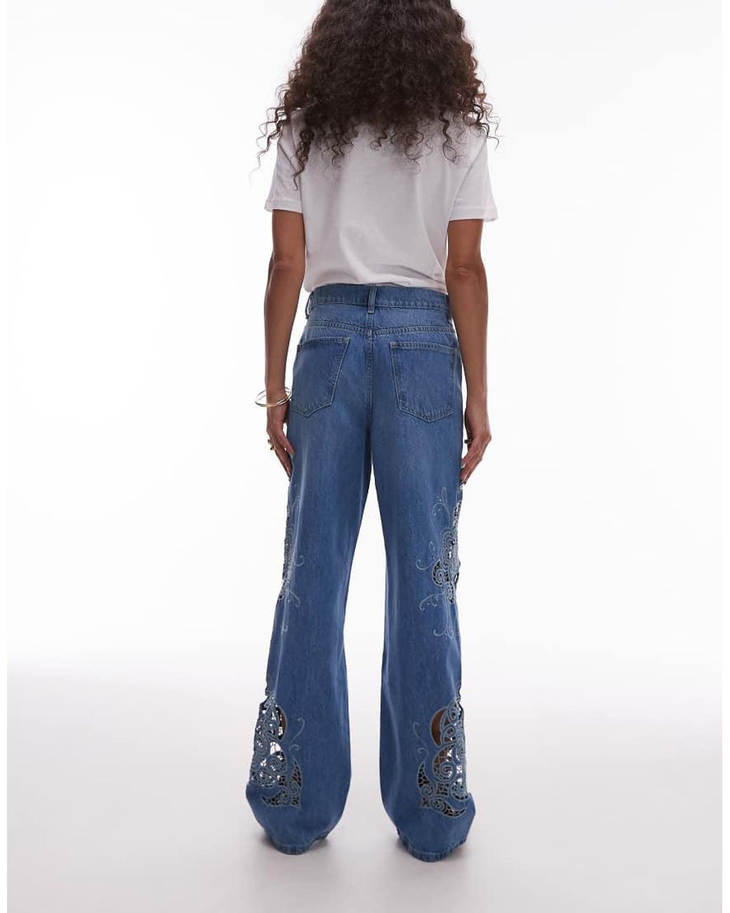 TOPSHOP Column in het Blue