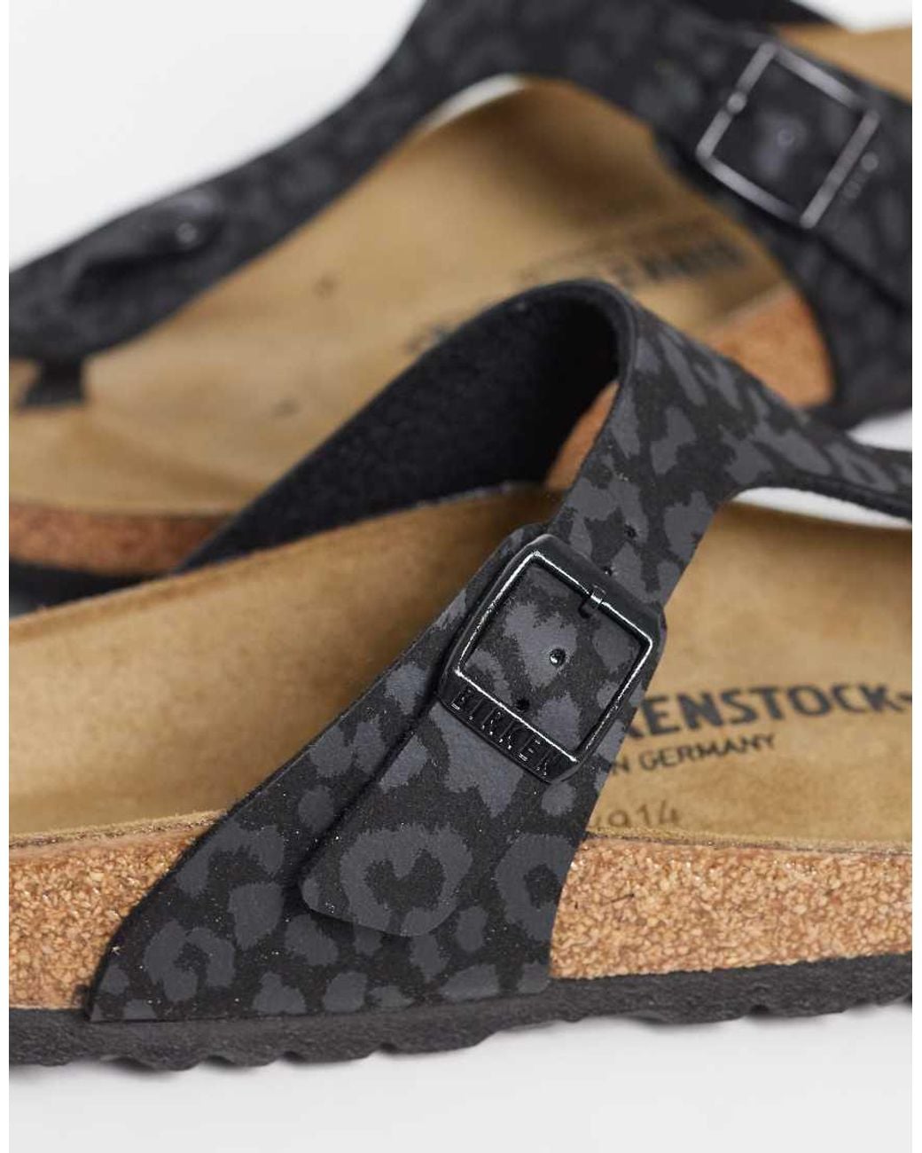 Birkenstock Black Gizeh Sandals