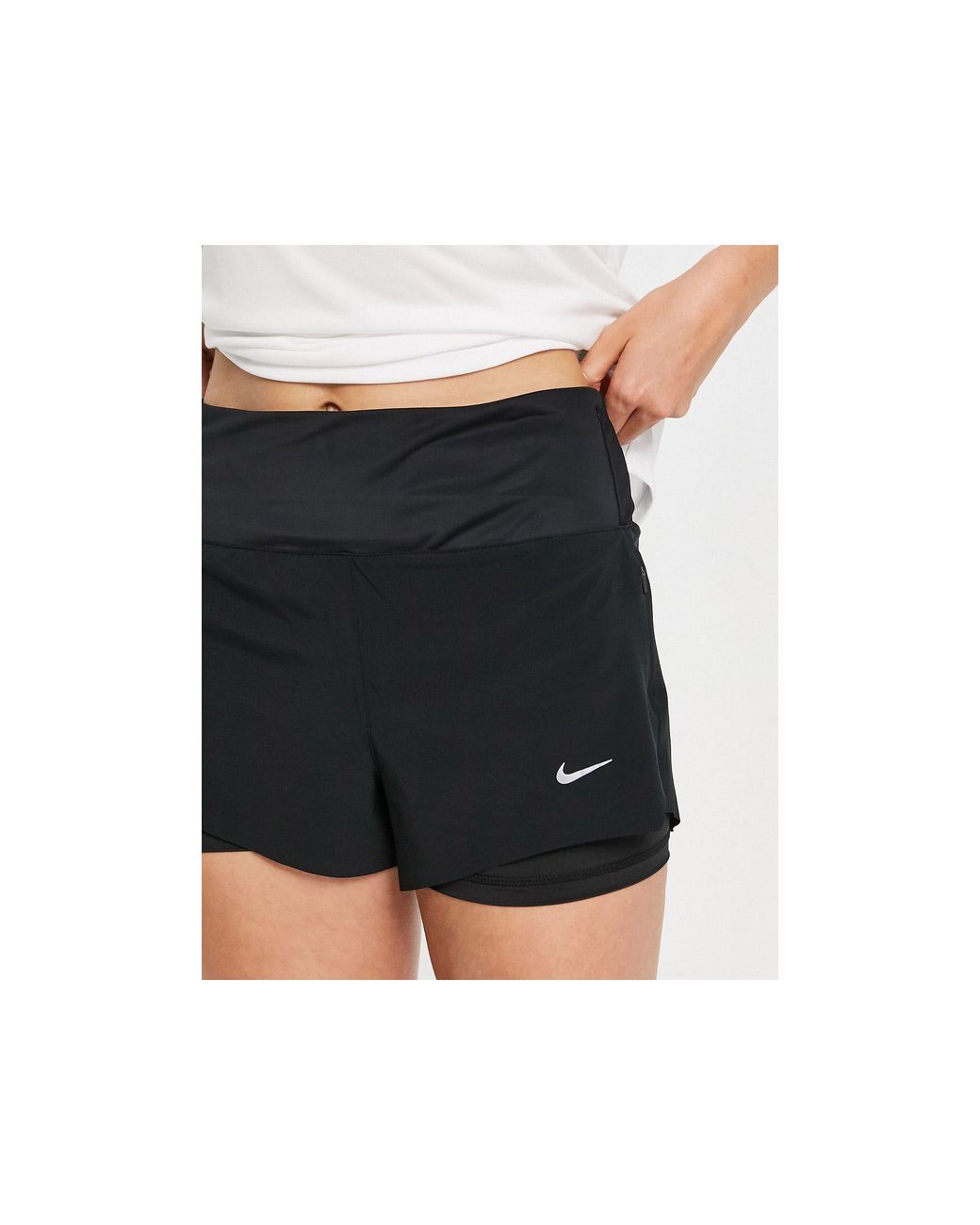Pantalones cortos de Nike de color Negro | Lyst
