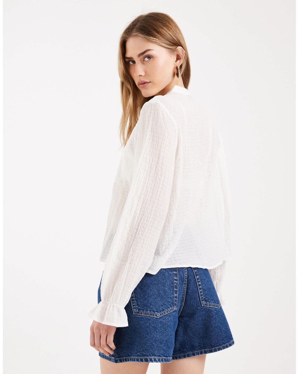 ONLY White – bluse