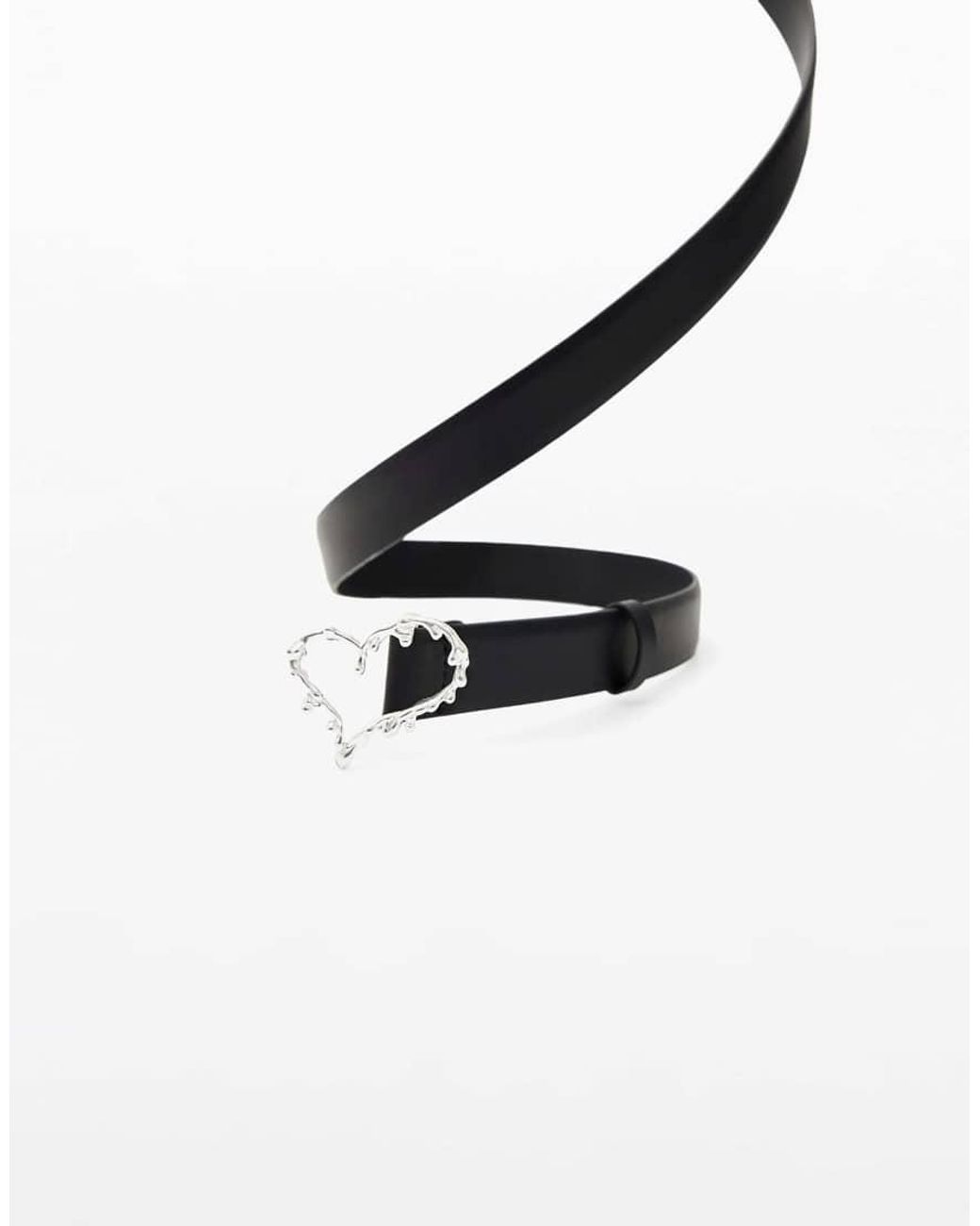 Desigual Black Zalio Leather Belt
