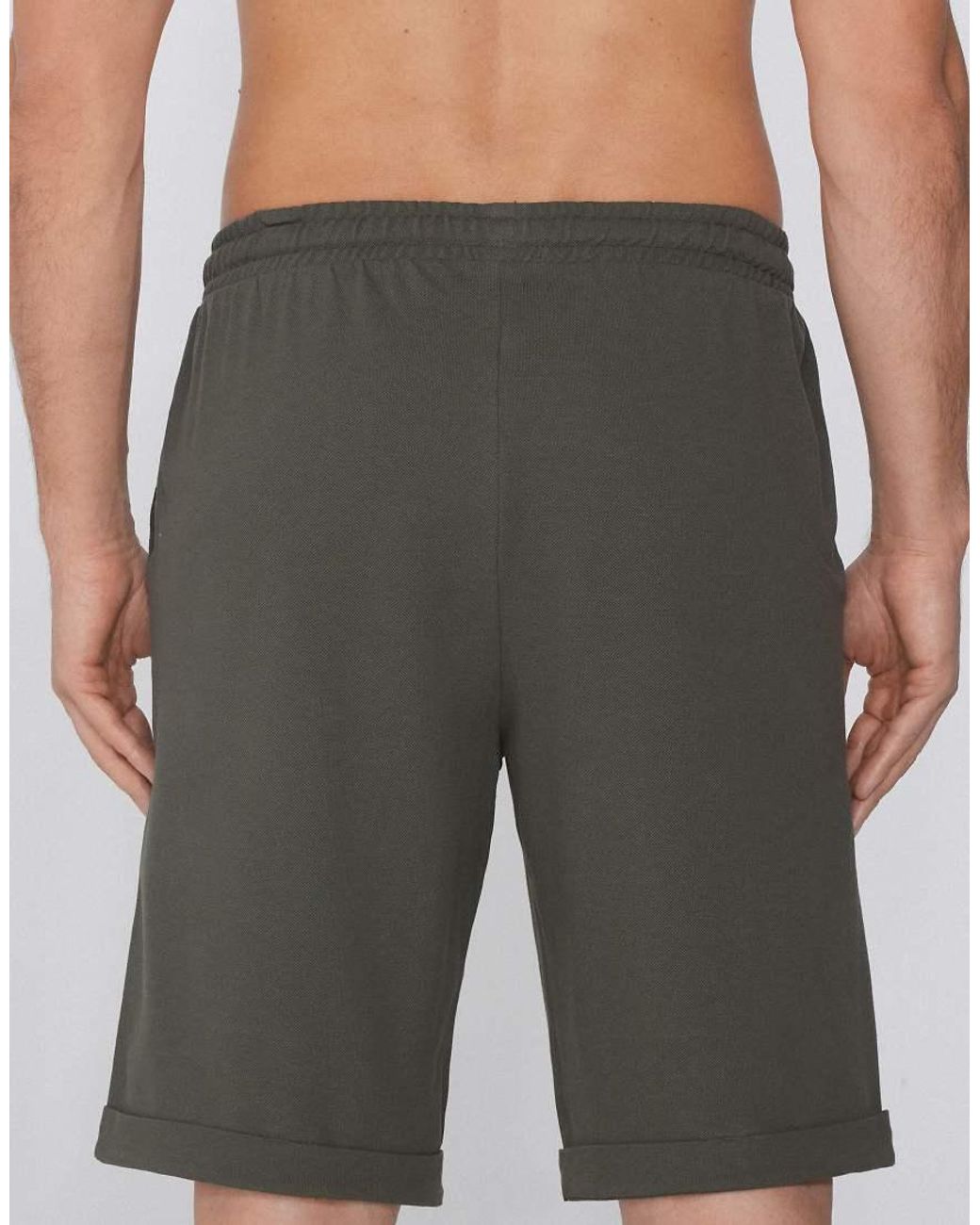Tezenis Green Piqué Shorts for men