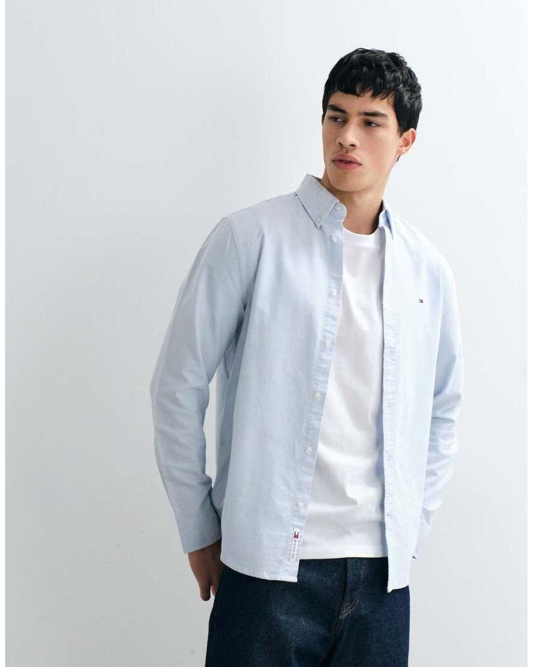 Tommy Hilfiger White Oxford Shirt for men