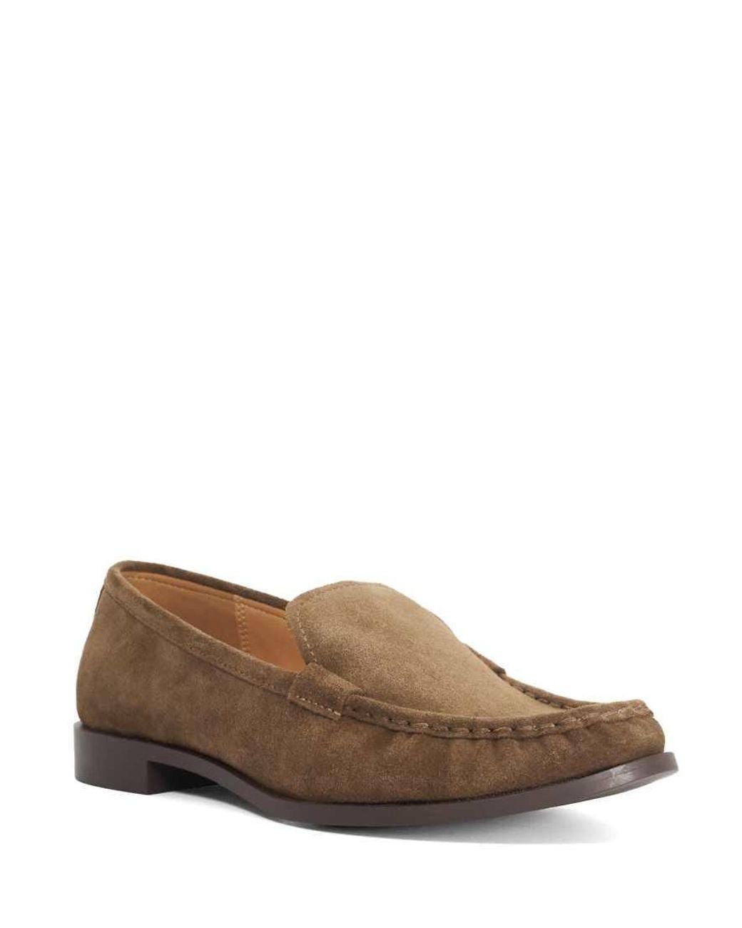Dune Brown Grates Loafers