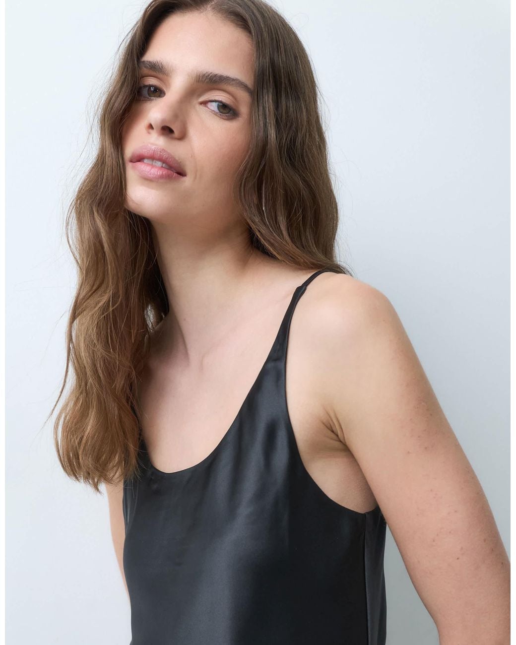 ASOS Blue Scoop Neck Cami