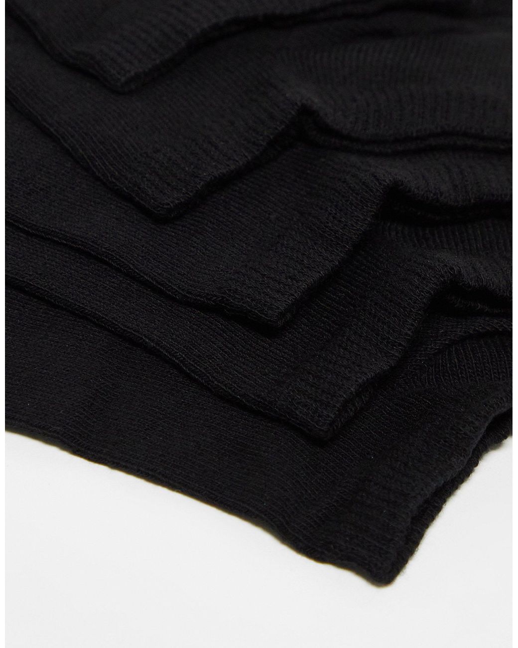 ASOS Blue 5 Pack Sneakers Socks for men