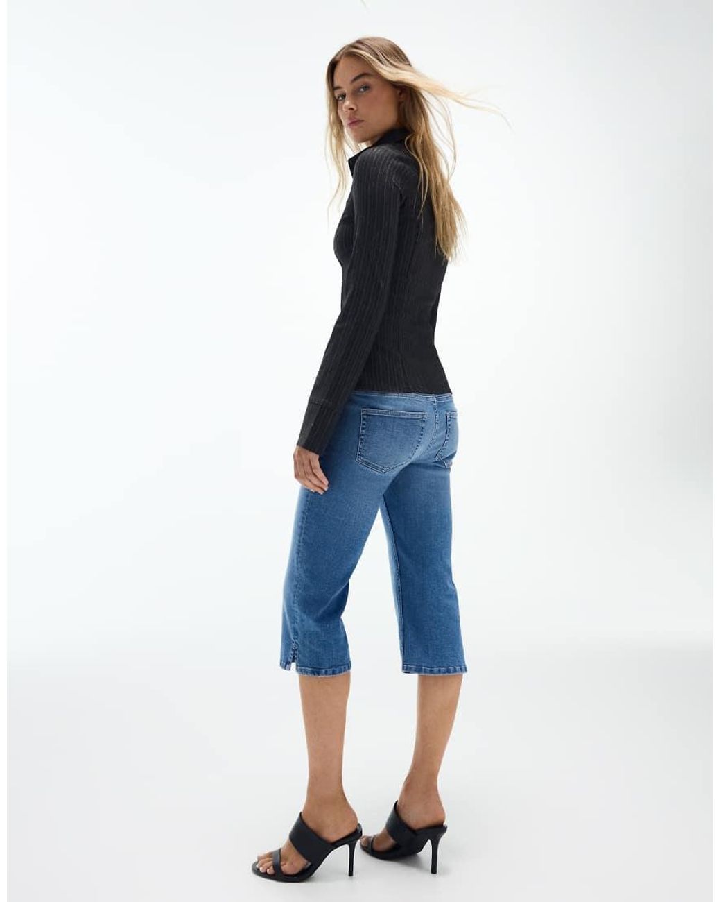 Bershka Blue Capris