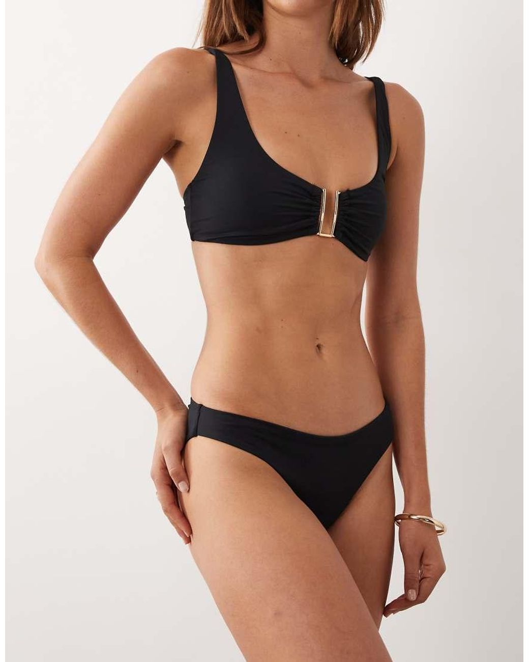 Accessorize Black Hipster Bikini Bottom