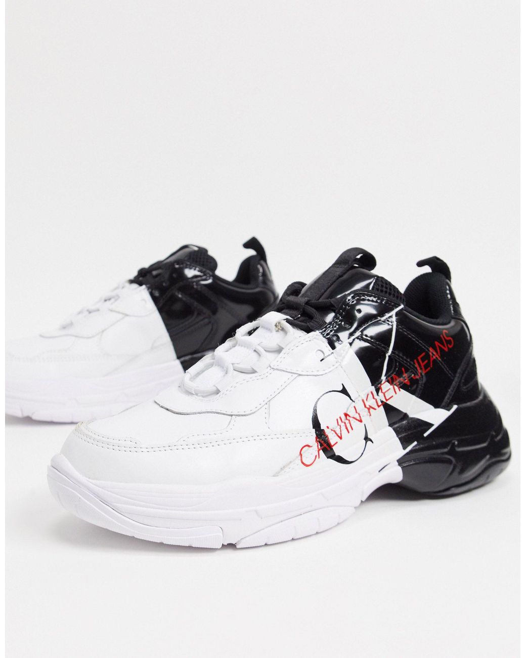 Calvin klein cheap scarpe bianche