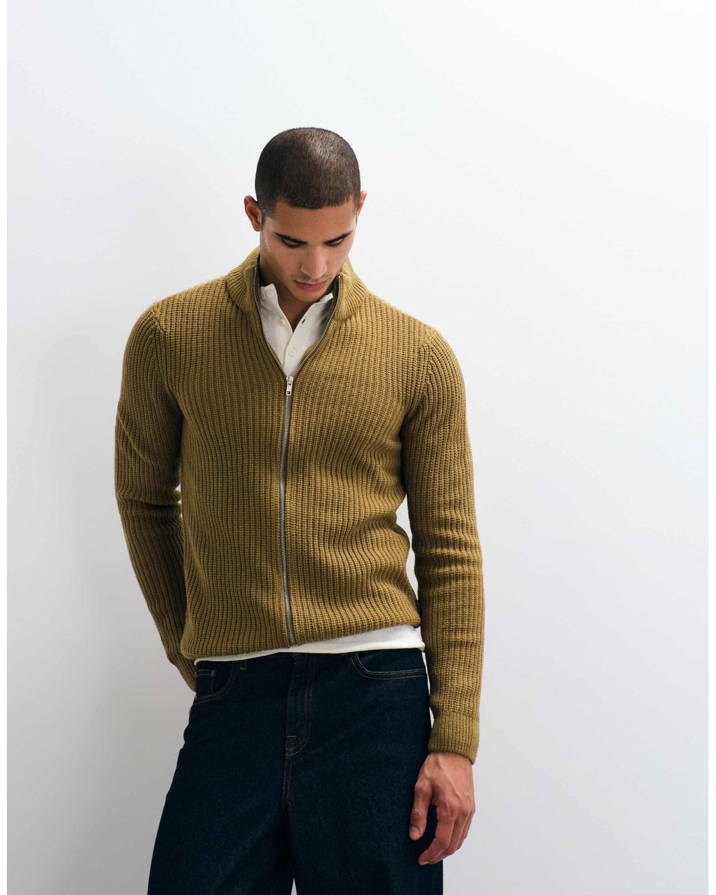 Blend – strickjacke in Green für Herren