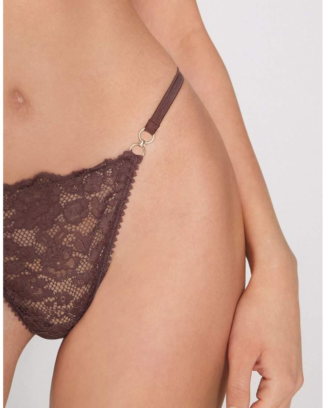 Tezenis Natural Perfect Harmony Thong With Side Tanga