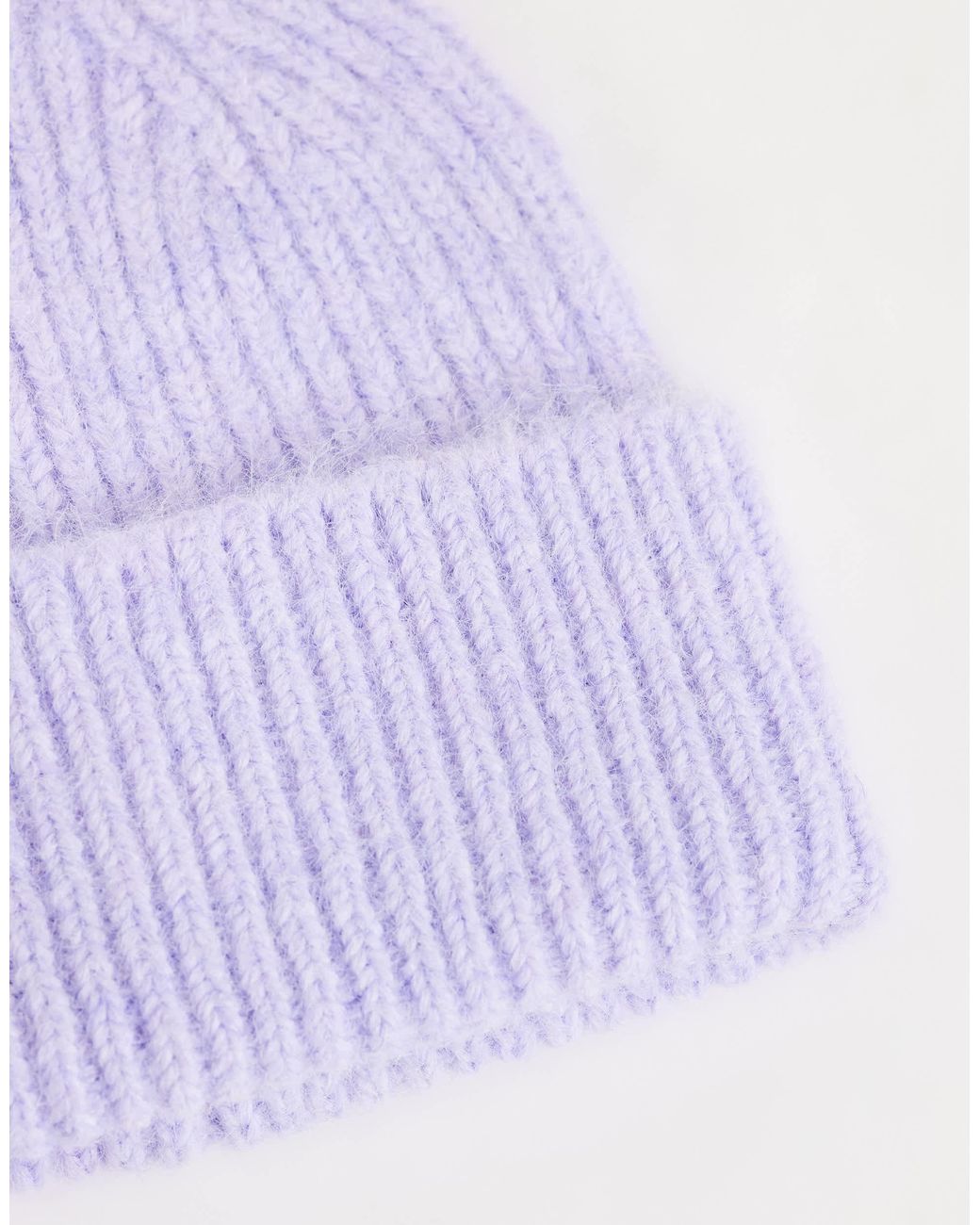 ASOS Purple Grob gestrickte beanie