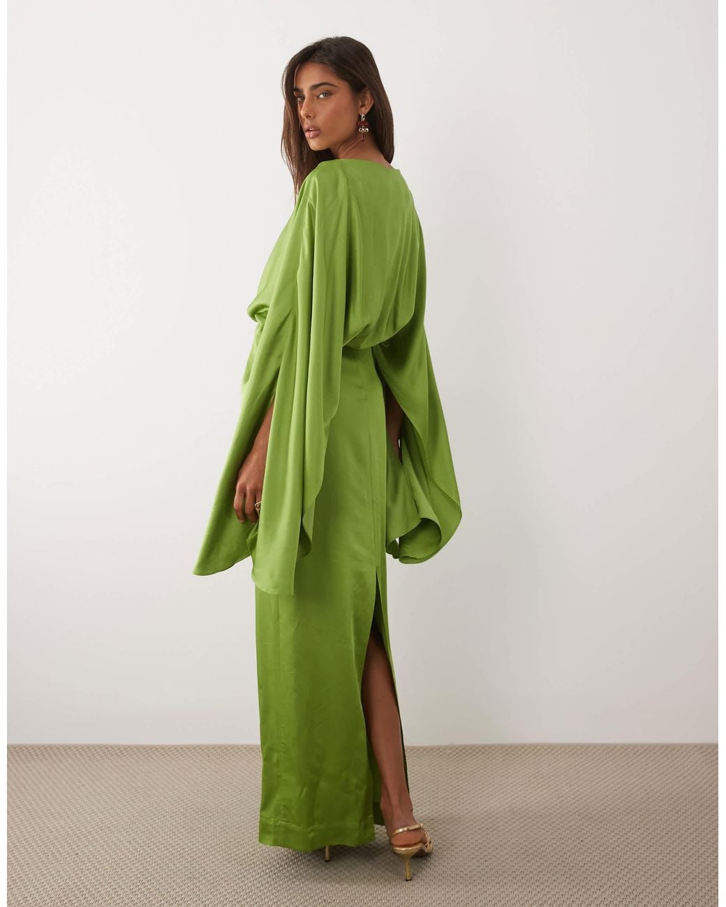 green maxi dress mango Shop the Latest Green Maxi Dress from Mango
