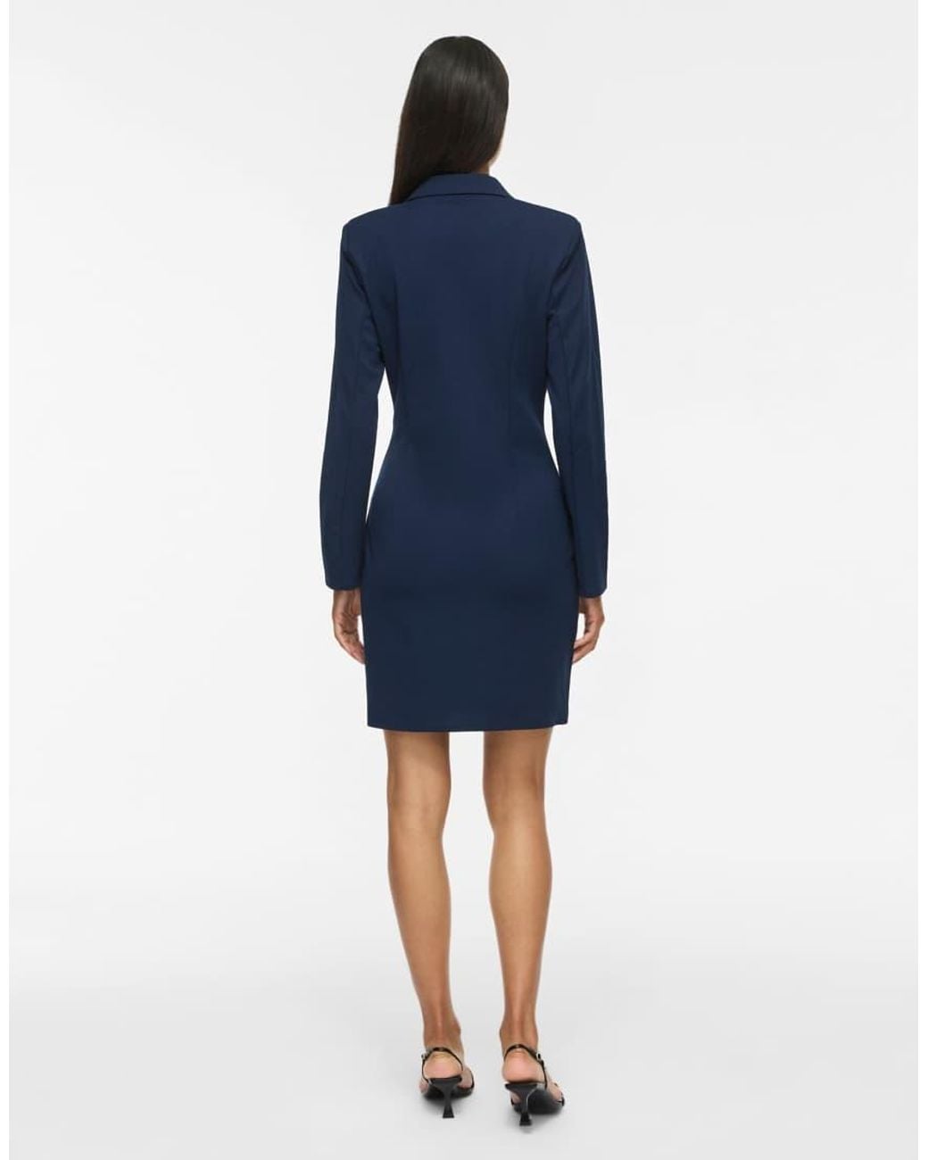 Vila Blue Blazer Dress