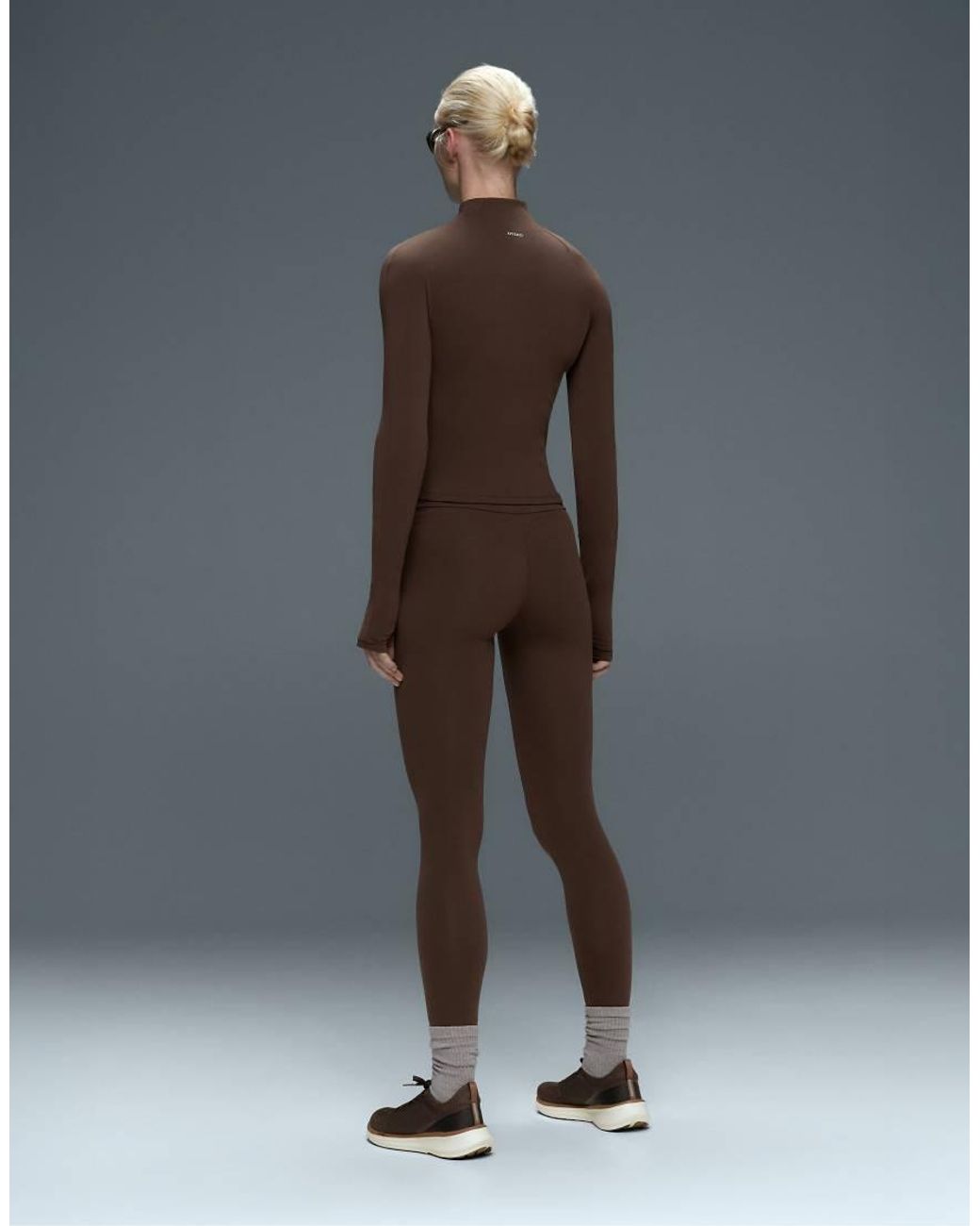 Oysho Gray Short Light Warm Technical Jacket