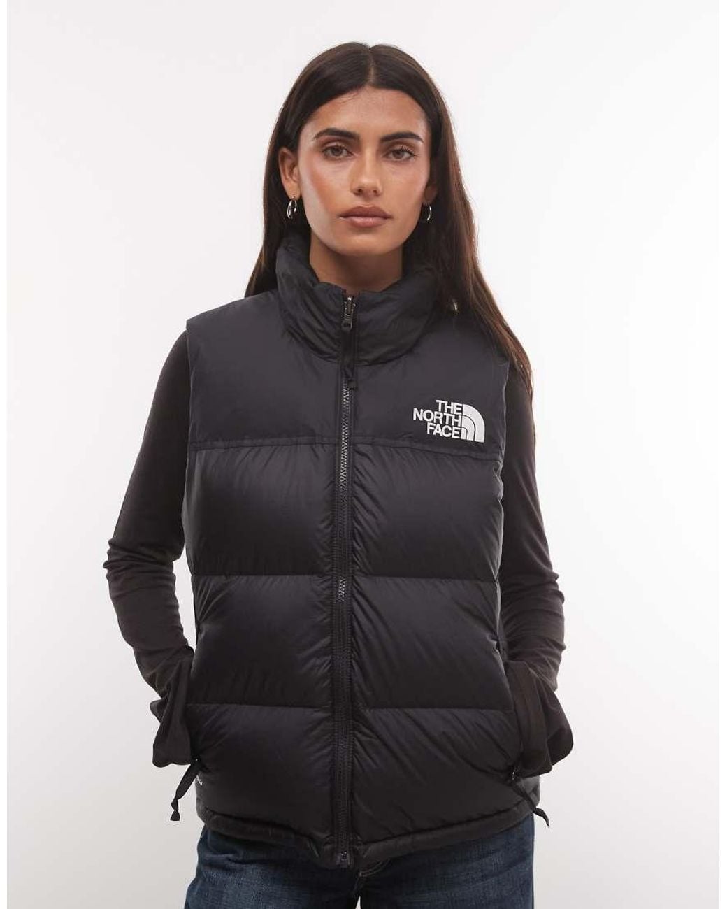 The North Face White 1996 Retro Nuptse Vest