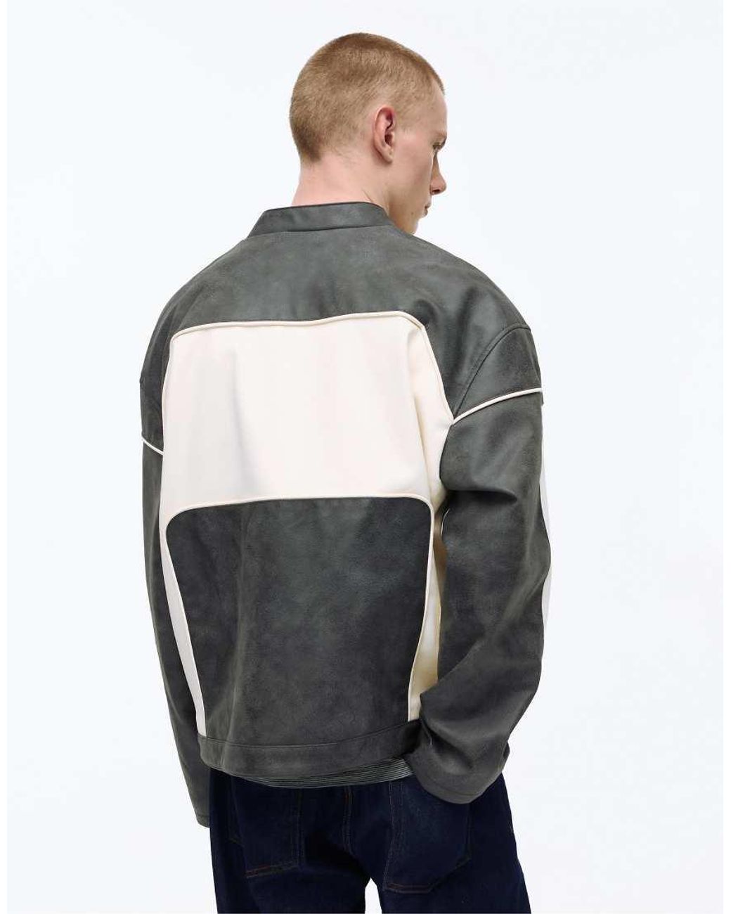 Giacca di Pull&Bear in Gray da Uomo