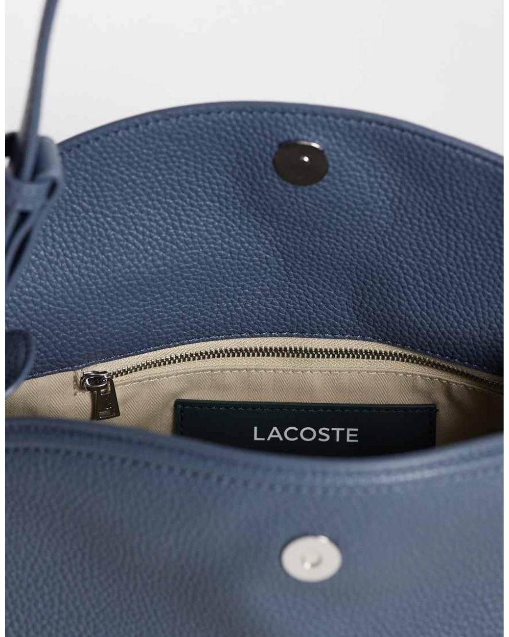 Lacoste Blue Everyday Club Flap Shoulder Bag