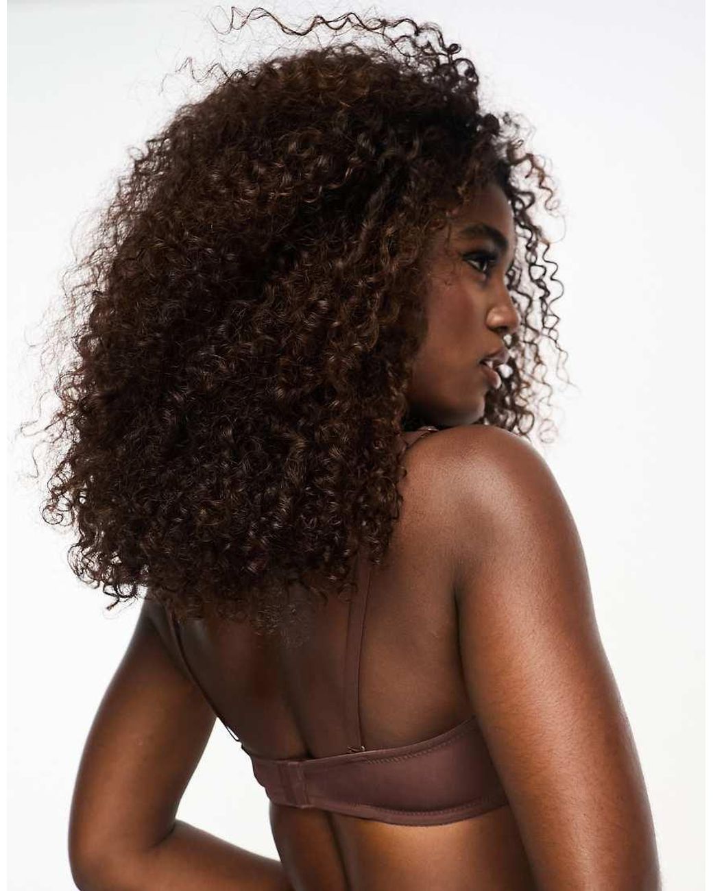 ASOS Brown Moulded Multiway Underwired Bra