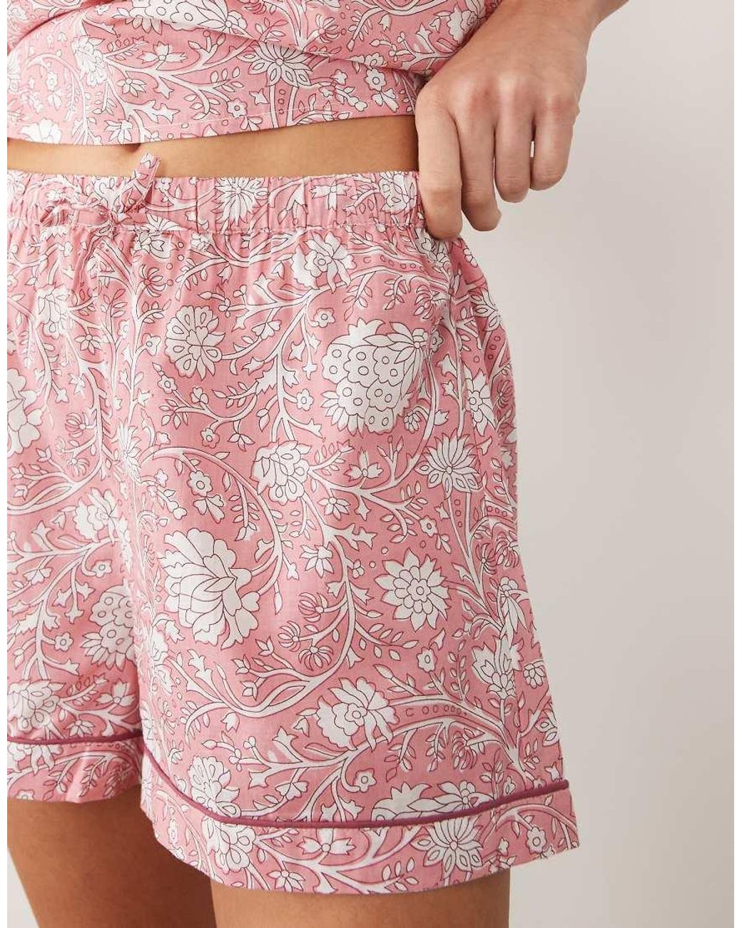 Mango Pink Teen Cami And Short Pajama Set