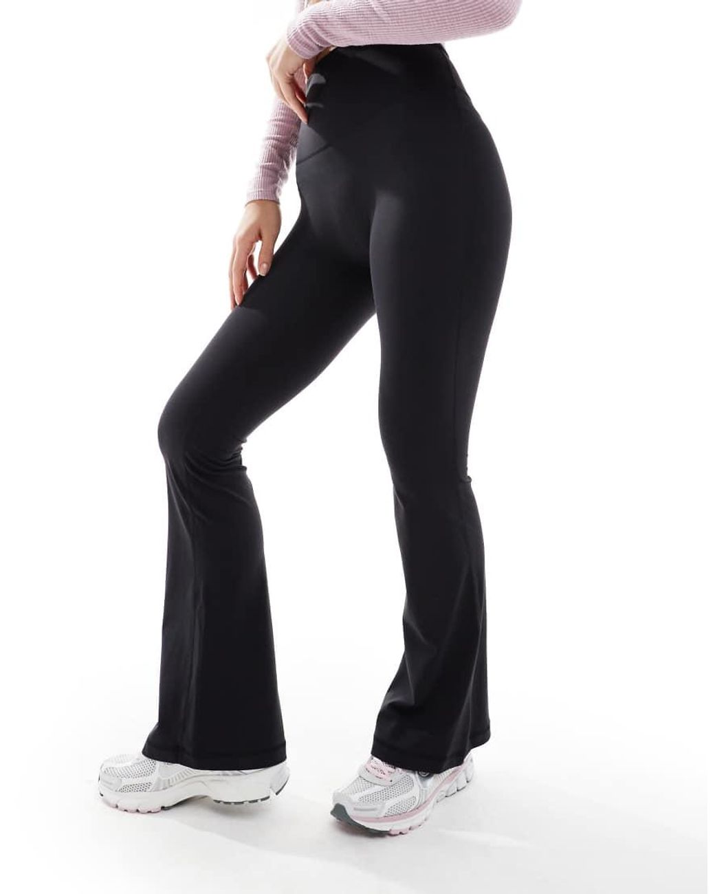 agon® Black Flared Leggings