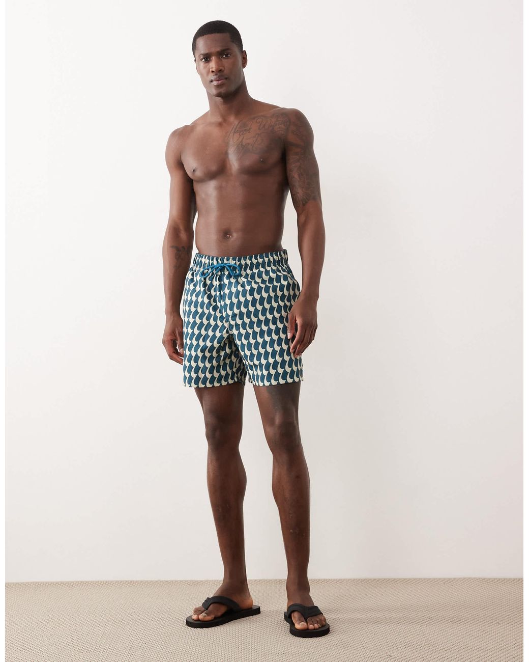 Short ASOS pour homme en coloris Blue