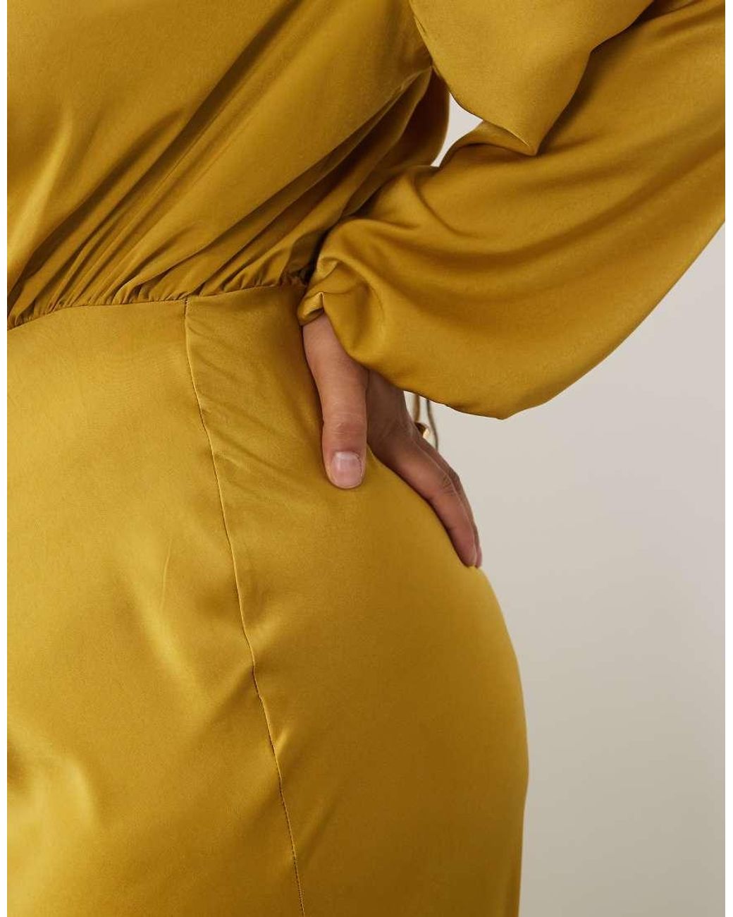 Asos Design Curve ASOS de color Metallic