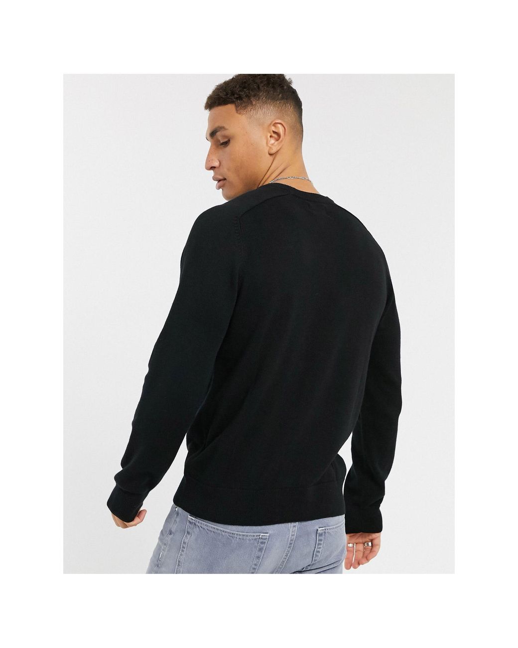 black farah jumper