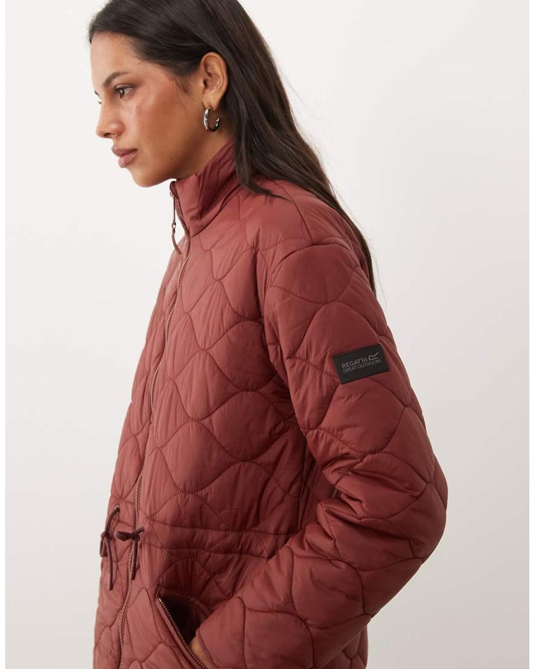Regatta Red Onion‑Quilted Gaia Jacket