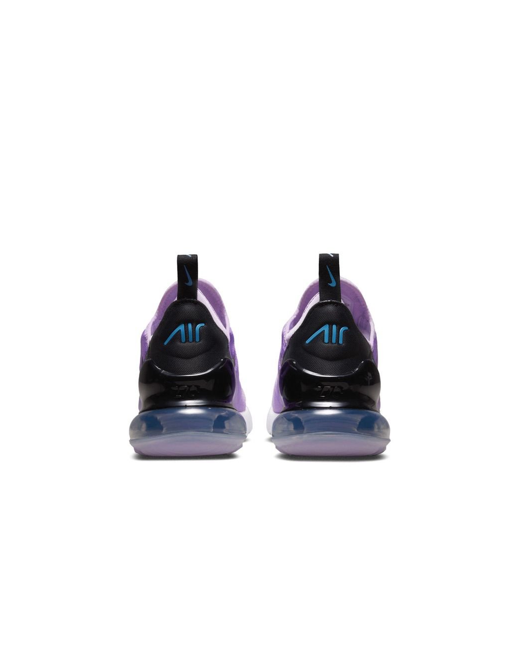 Nike air 270 outlet womens black and purple