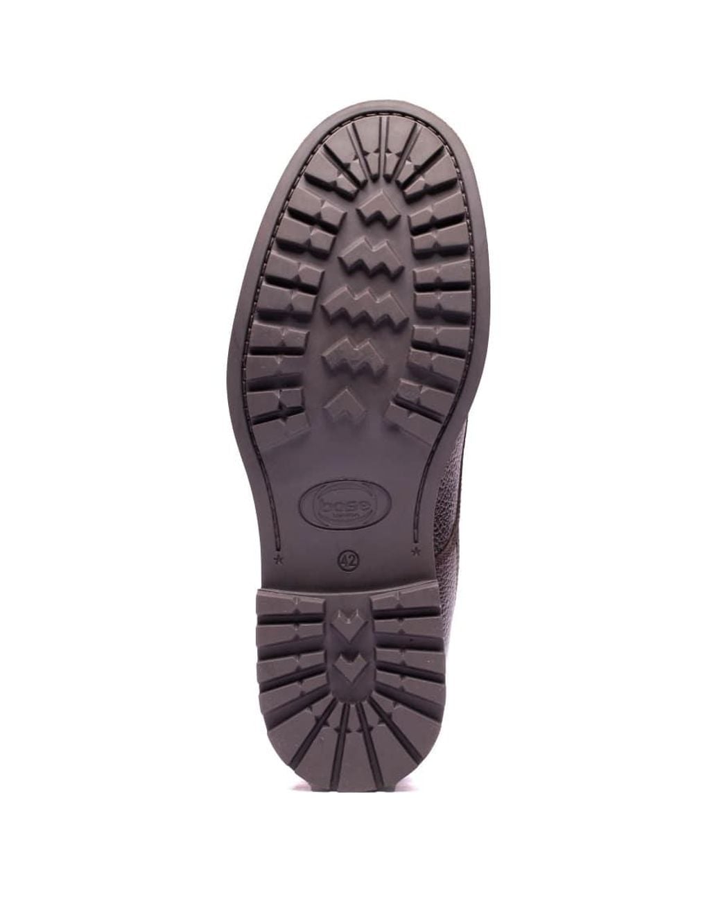 Base London Purple Mercer Toe Cap Boot for men