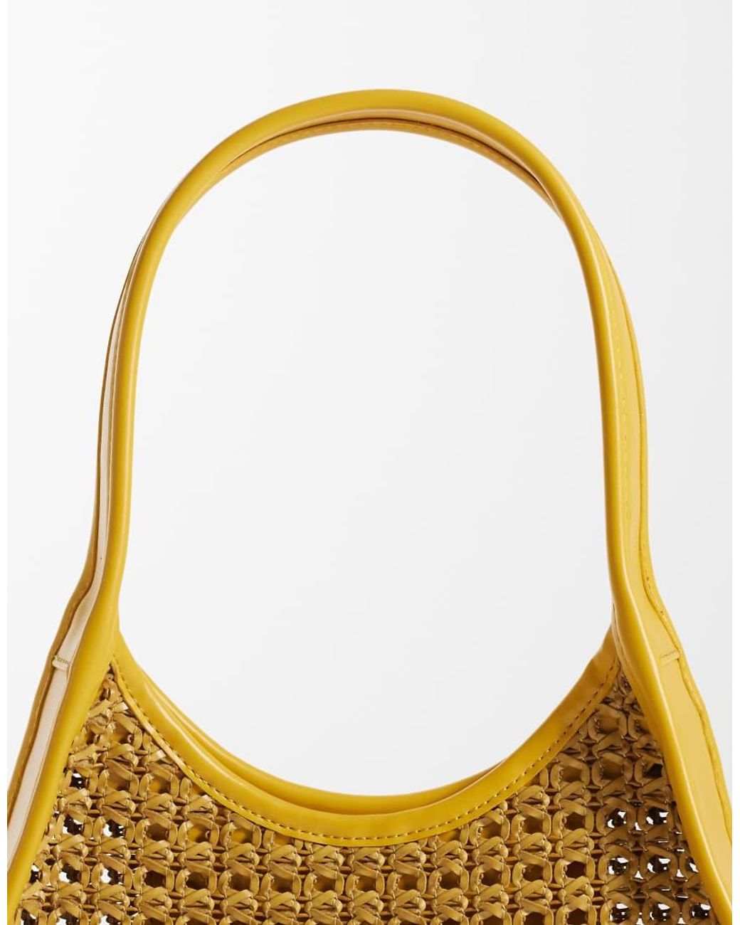ASOS Metallic Weave Shoulder Bag