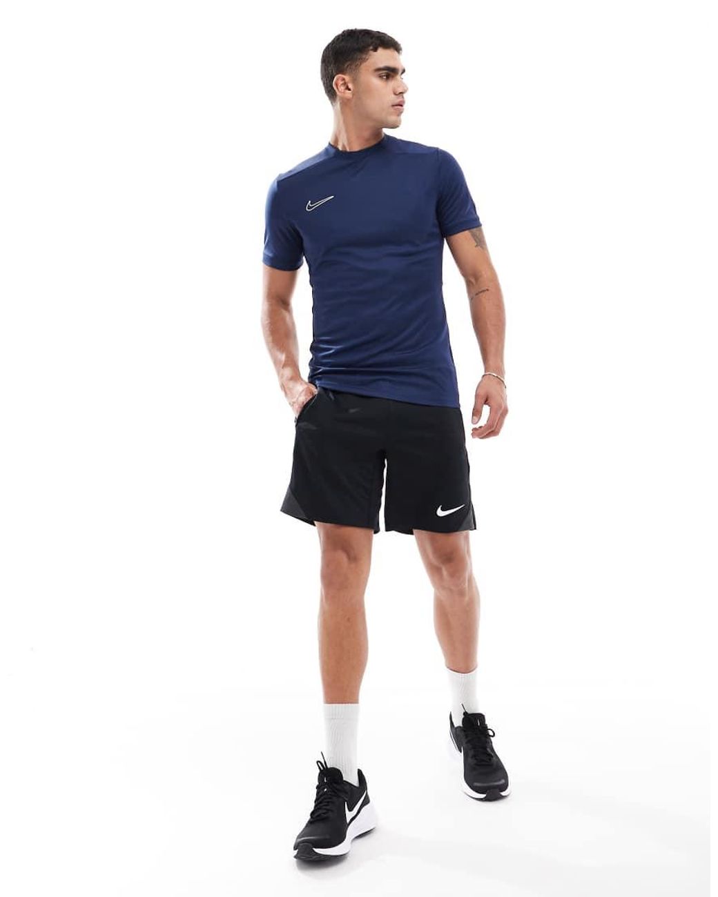 Nike Football Blue Academy Dri-Fit T-Shirt for men